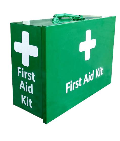 metal first aid box large|first aid metal box mountable.